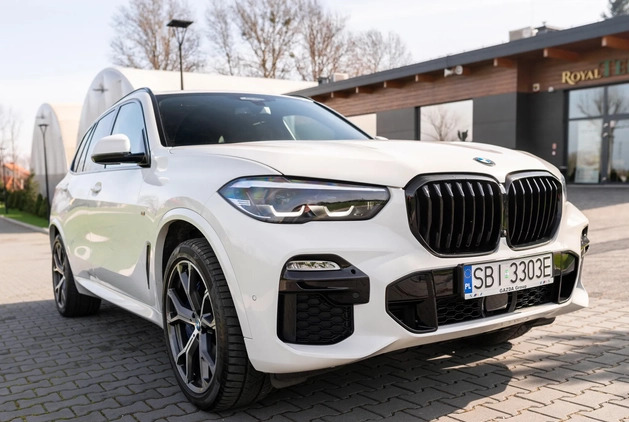 BMW X5 M cena 270000 przebieg: 77500, rok produkcji 2020 z Biała małe 379